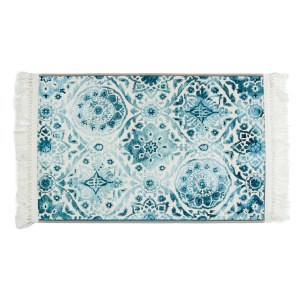 Коврик для ванной комнаты Fixsen Vintage FX-7000T 50x80 бирюзовый фото