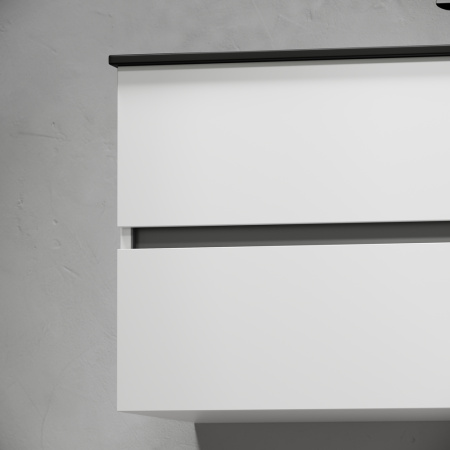 Тумба под раковину Sancos Urban UR90W белый глянец фото