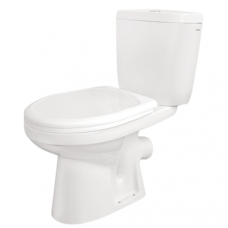 Унитаз напольный Santek Анимо 1.WH110032 с сиденьем фото