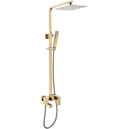 Душевая система Abber Daheim AF8216G Золото матовое фото