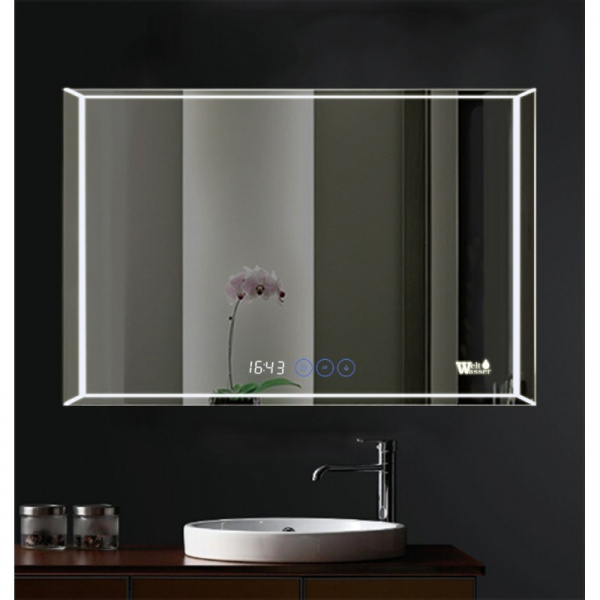 Зеркало Weltwasser WW BZS LANZO 8060-4B 80х60 фото