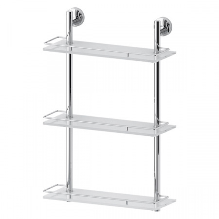 Полка с ограничителем тройная FBS Luxia LUX 068 40 см фото