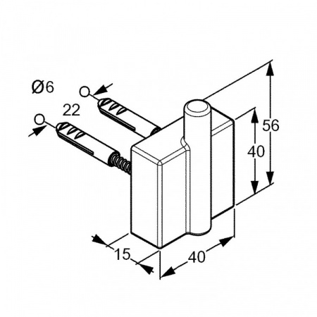 Крючок для полотенца Kludi A-XES 4898405 фото