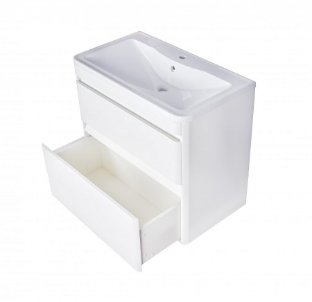 Тумба с раковиной Style Line Атлантика 60 Люкс Plus СС-00002206 фото