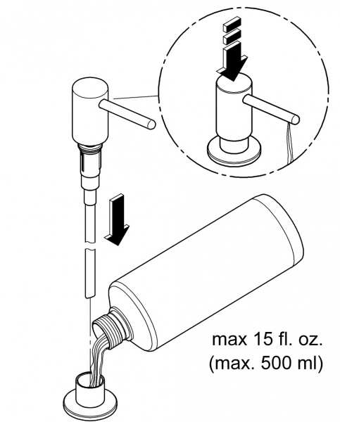 Дозатор Grohe Zedra 40553000 фото