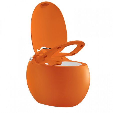 Электронный унитаз-биде Abber Bequem AC1131SOR оранжевый фото
