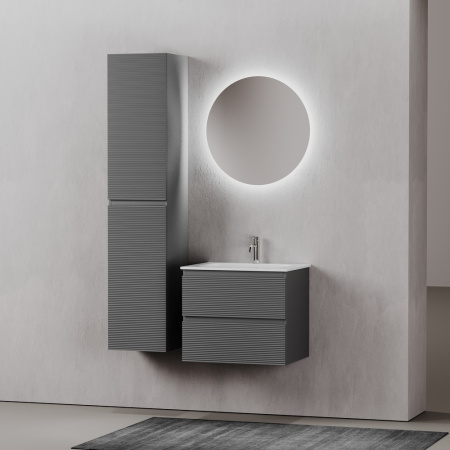 Тумба под раковину Sancos Folk FL60GS Grey soft фото