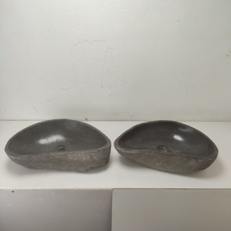 Раковина из речного камня RS01949 (57*34*15) фото