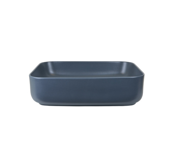 Накладная раковина Bronze de Luxe Scandi 6127-DGM 50x39 темно-серая матовая фото
