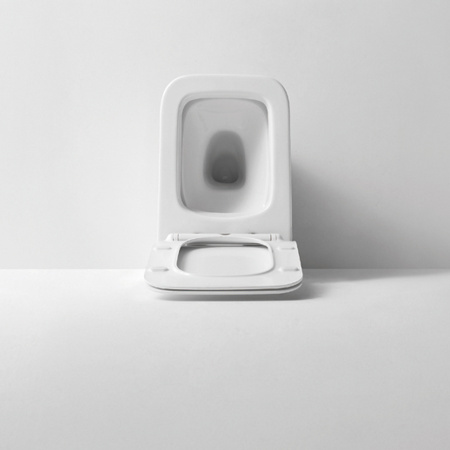 Унитаз приставной CeramaLux NS-3170 с сиденьем soft close фото