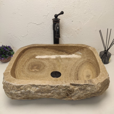 Накладная раковина из оникса Erozy Sunset EO-01225 (55*43*15) фото