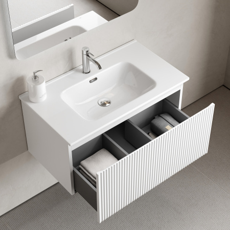 Тумба под раковину Sancos Snob R 1.0 SNR1.080W Bianco фото