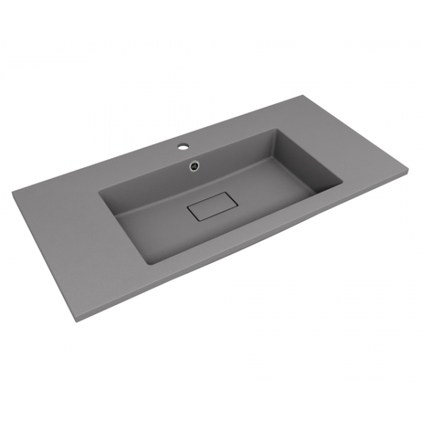 Раковина Style Line СС-00002458 100x48 серый шелк фото