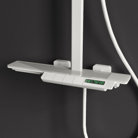Душевая система с дисплеем RGW Shower Panels SP-34 51140134-03 белая фото