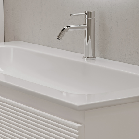 Тумба под раковину Sancos Folk FL100W белая фото