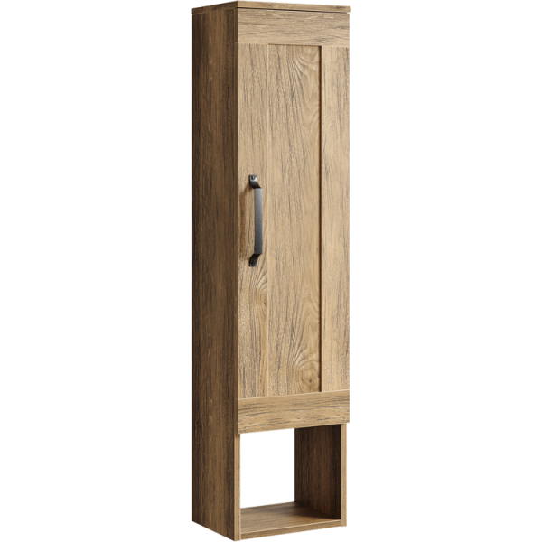 Шкаф пенал Aqwella Craft 30 CRF0503DB дуб балтийский фото