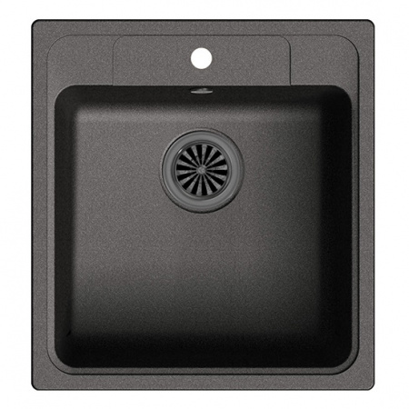 Мойка кухонная Ewigstein Elegant E- 50 черный фото