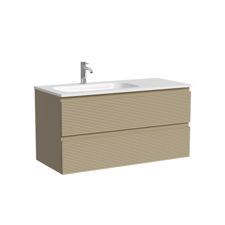 Тумба под раковину Sancos Folk FL100LCP капучино фото