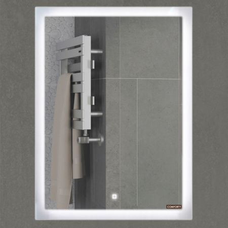 Зеркало Comforty Гиацинт 60 LED-подсветка, сенсор фото