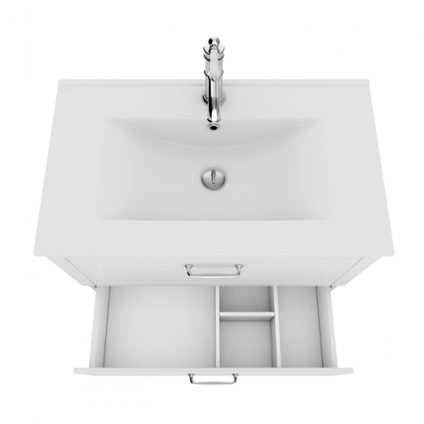 Тумба с раковиной Iddis Oxford OXF80W0i95K 80 см фото