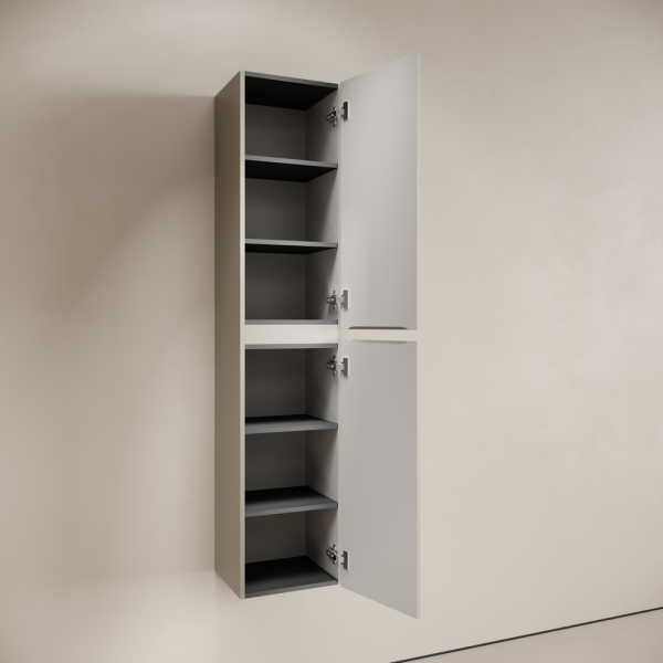 Шкаф-пенал Sancos Code PCD35GP серая платина фото