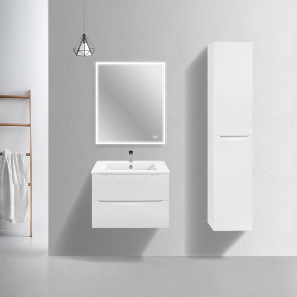 Тумба под раковину Vincea Mia Slim VMC-2MC700S1GW G.White 70 см фото