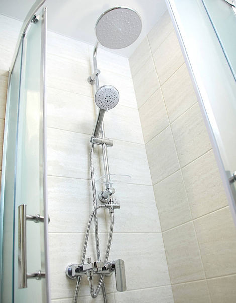 Душевая система Paini RS White 50CR191B0RS1P3 Хром Белая фото