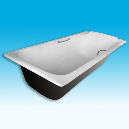 Чугунная ванна Timo Tarmo 180x80 с ручками фото