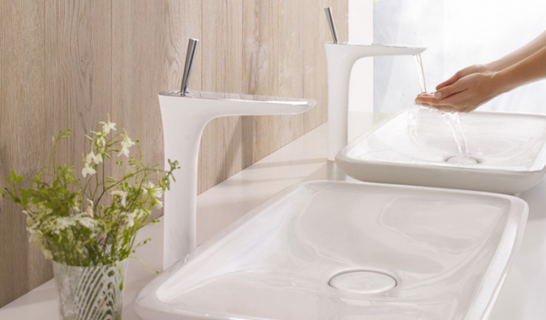 Высокий смеситель для раковины Hansgrohe PuraVida 15072400 фото