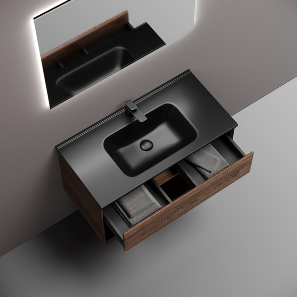 Тумба под раковину Sancos Marmi 1.0 MR1.090ECH дуб чарльстон фото