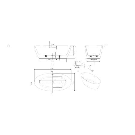 Ванна акриловая Art&Max Bologna AM-BOL-1700-820 170х82 фото