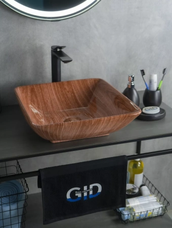 Накладная раковина GID MNC180 41,5х41,5 фото