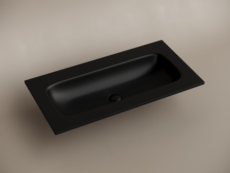 Раковина Ceramica Nova Grace CN7019MBWx 91x45 черная матовая фото