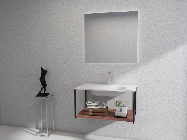 Тумба с раковиной AltroBagno Prato 800 фото