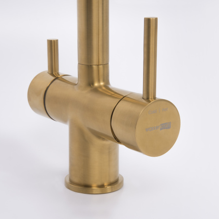 Смеситель для кухни под фильтр WasserKRAFT A8387 матовое золото фото