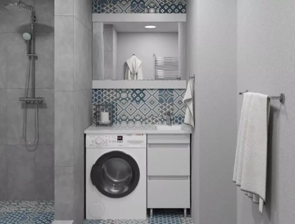 Раковина над стиральной машиной Stella Polar Мадлен SP-00001367 105x48 фото