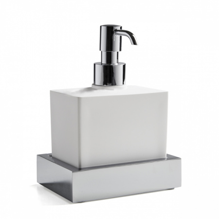 Настенный дозатор для жидкого мыла 3SC SK 3.0 SK01DSL.BO белый матовый фото