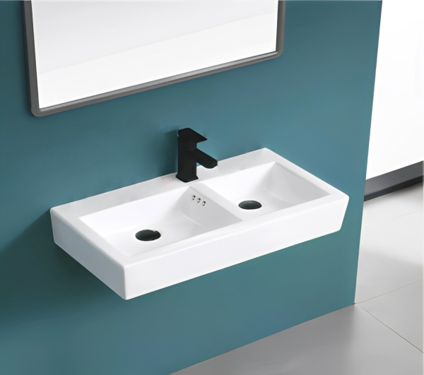 Раковина Cerutti SPA Double Vito CT9281 73x40 фото