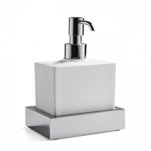 Настенный дозатор для жидкого мыла 3SC SK 3.0 SK01DSL.BO белый матовый фото