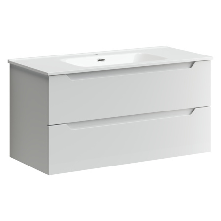 Тумба под раковину Sancos Norma 2.0 NR2.0100W белый глянец фото