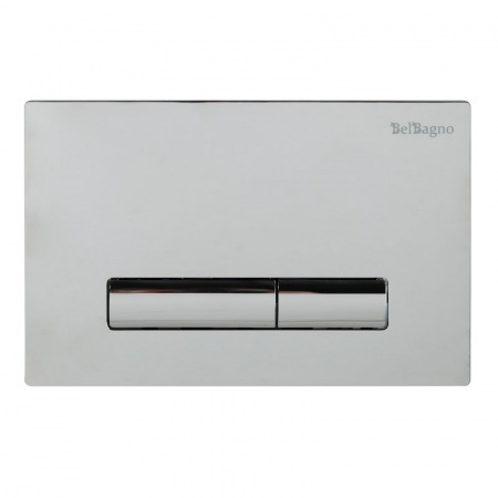 Клавиша смыва Belbagno Genova BB019-GV-CHROME хром фото