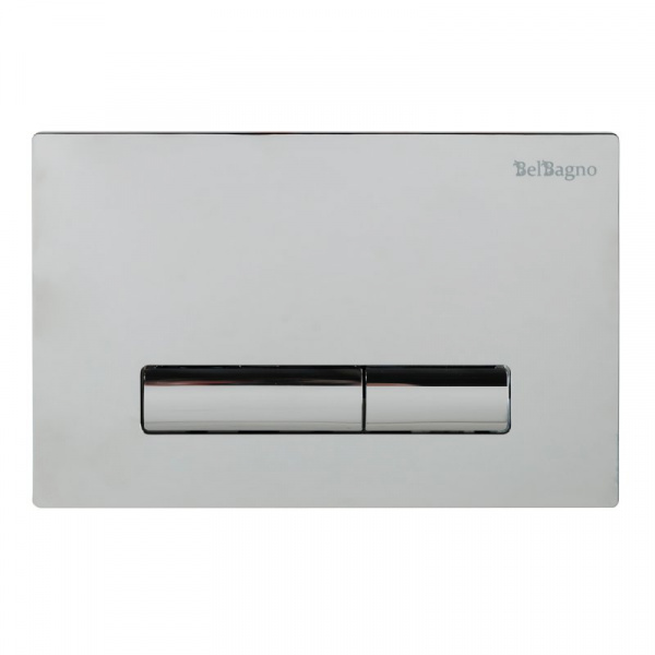 Клавиша смыва Belbagno Genova BB019-GV-CHROME хром фото