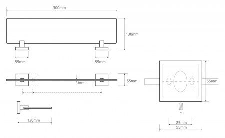 Полка Bemeta Beta 132122042 фото