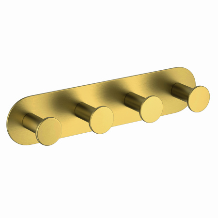 Планка с четырьмя крючками Timo Saona 13015/20 Золото шлифованное фото