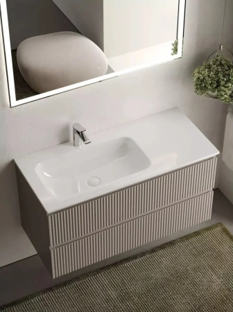 Тумба под раковину Sancos Snob R SNR100LSM Doha Soft фото