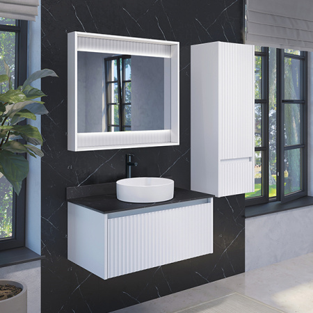 Зеркало с подсветкой Comforty Марсель 90 00-00013685 фото