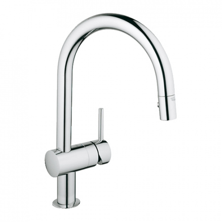 Смеситель для кухни Grohe Minta 32321000 с выдвижным изливом фото