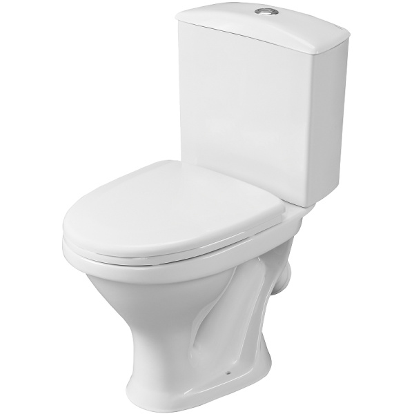 Унитаз компакт Santeri Вест 1.P201.8.S00.00B.F с бачком и сиденьем фото