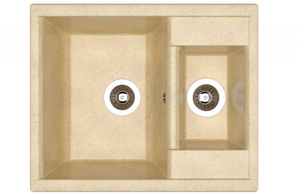 Кухонная мойка АСТРА 620К Dr. Gans 25.065.D0620 чёрный фото