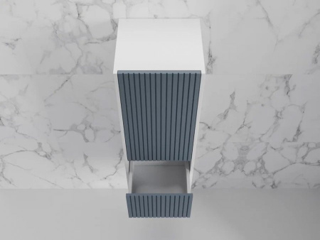 Шкаф-пенал Style Line Стокгольм 36 ЛС-00002317 графит софт фото